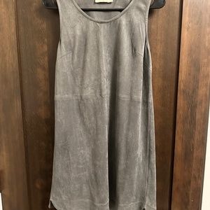 Bear Dance soft faux suede mini dress